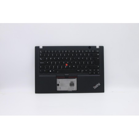 Lenovo 5M10V16804 Palmrest Top Case con tastiera, Ungherese, nero, Retroilluminazione, Senza lettore di impronte digitali