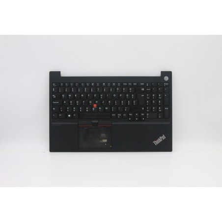 Lenovo 5M10V16871 C-Cover with keyboard, Hungarian, Black, Non-Backlight, UK