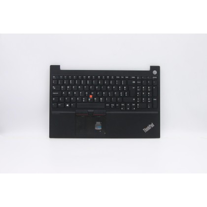 Lenovo 5M10V16878 C-Cover with keyboard, Slovenian, Black, Non-Backlight, UK