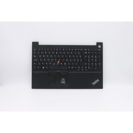 Lenovo 5M10V16878 C-Cover with keyboard, Slovenian, Black, Non-Backlight, UK