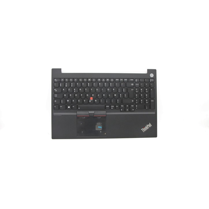 Lenovo 5M10V16899 Palmrest Top Case con tastiera, Belga, nero, Retroilluminazione, UK