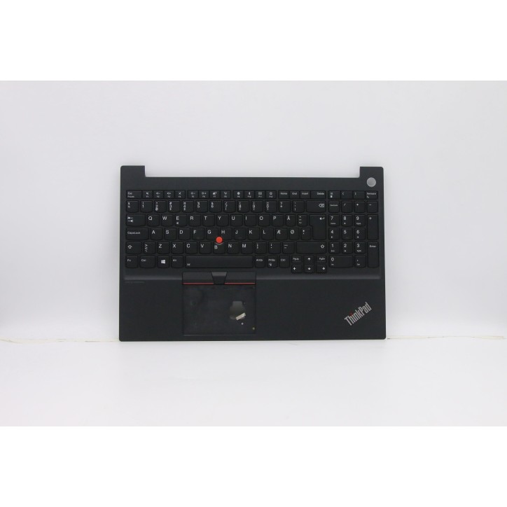 Lenovo 5M10V16900 Palmrest Top Case con tastiera, Danese, nero, Retroilluminazione, UK
