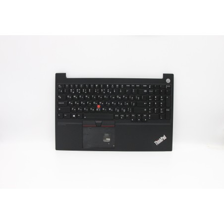Lenovo 5M10V16910 Palmrest Top Case con tastiera, Russo, Nero, Retroilluminazione
