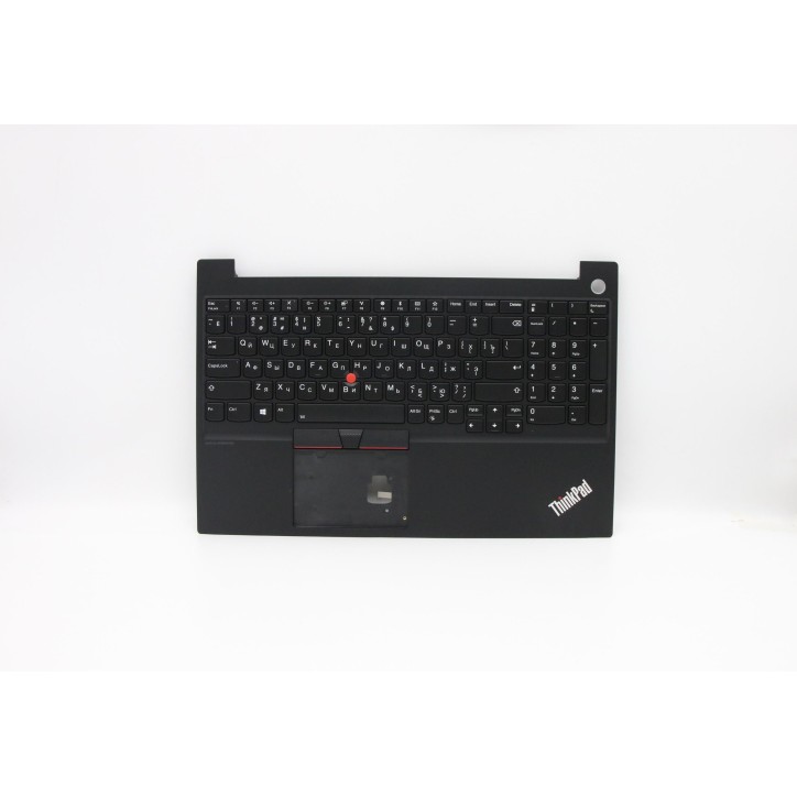 Lenovo 5M10V16910 Palmrest Top Case con tastiera, Russo, Nero, Retroilluminazione