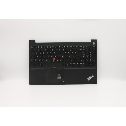 Lenovo 5M10V16912 C-Cover with keyboard, Slovenian, Black, Backlight, UK