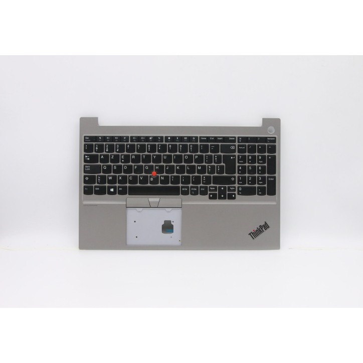 Lenovo 5M10V16933 Palmrest Top Case con tastiera, Belga, argento, UK