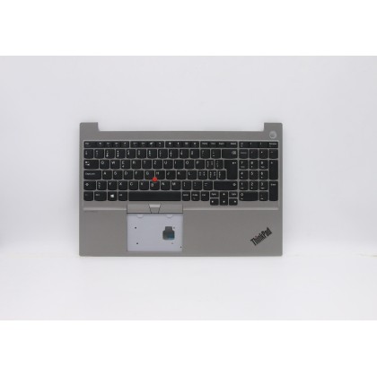 Lenovo 5M10V16949 Palmrest Top Case con tastiera, Svizzera, argento