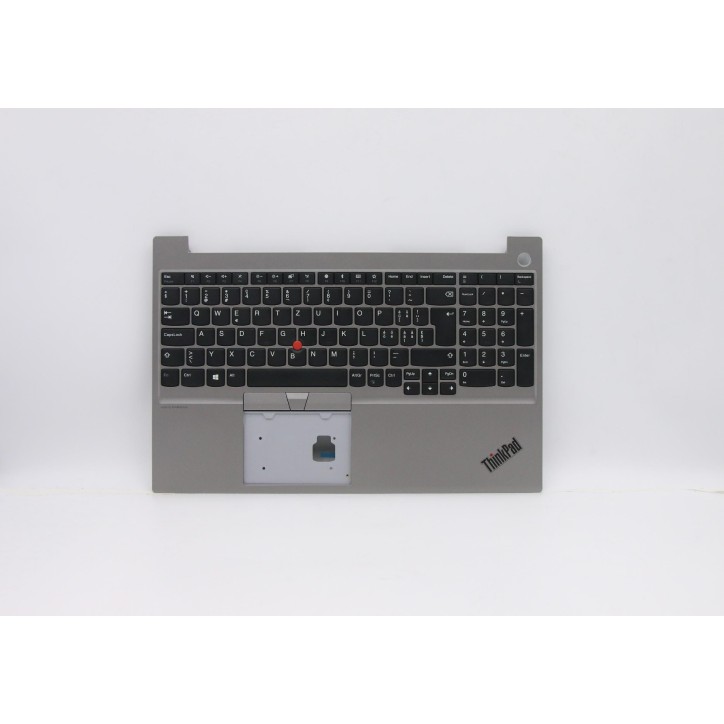 Lenovo 5M10V16949 Palmrest Top Case con tastiera, Svizzera, argento