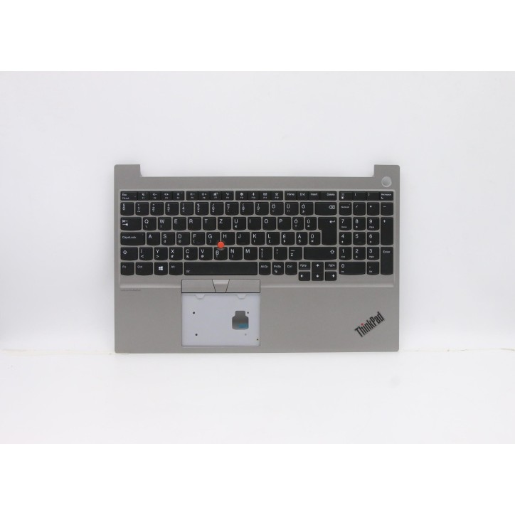 Lenovo 5M10V16973 Palmrest Top Case con tastiera, Ungherese, Argento, Retroilluminazione