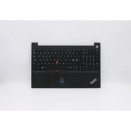 Lenovo 5M10V17000 Palmrest Top Case con tastiera, Europa del Nord, Nero, Senza_retroilluminazione
