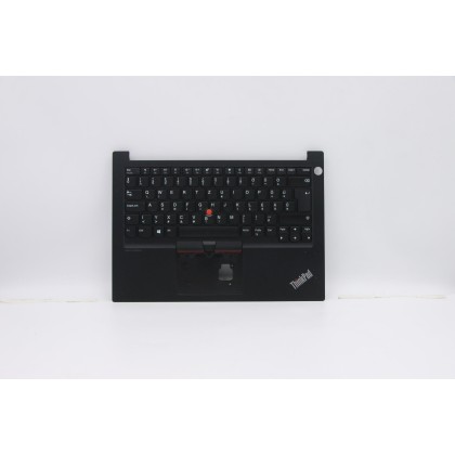 Lenovo 5M10V17014 C-Cover with keyboard, Hungarian, Black, Non-Backlight, UK