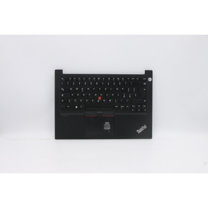 Lenovo 5M10V17016 C-Cover with keyboard, Italian, Black, Non-Backlight, UK