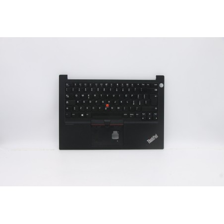 Lenovo 5M10V17016 C-Cover with keyboard, Italian, Black, Non-Backlight, UK