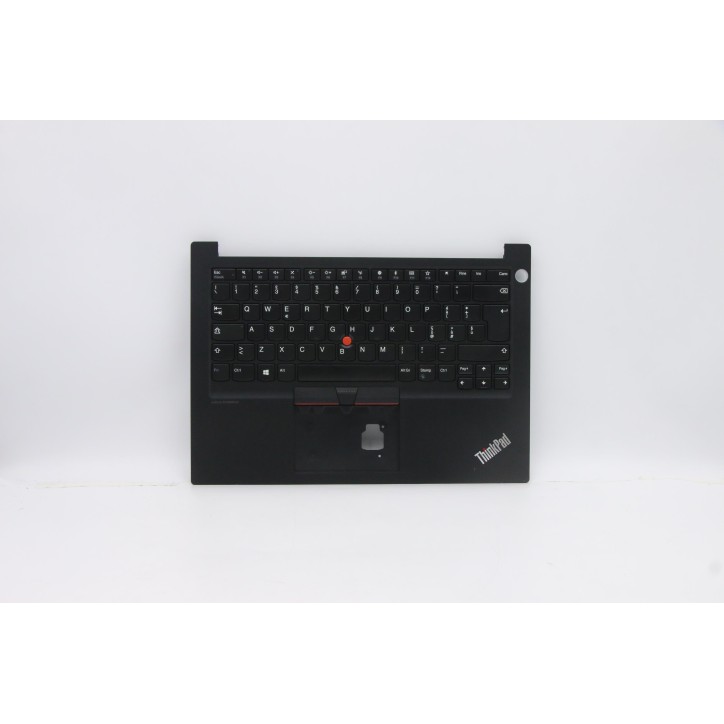 Lenovo 5M10V17016 C-Cover with keyboard, Italian, Black, Non-Backlight, UK