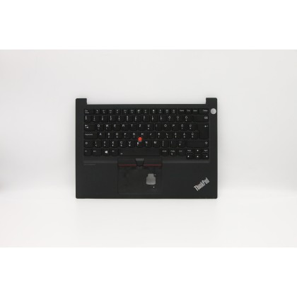 Lenovo 5M10V17048 Palmrest Top Case con tastiera, Ungherese, Nero, Retroilluminazione