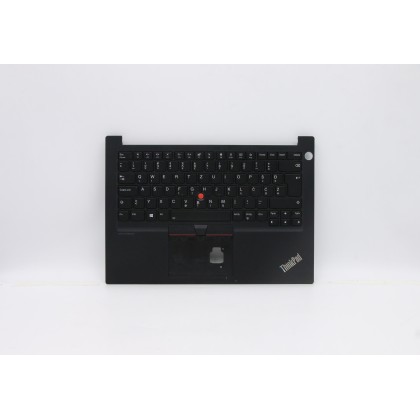 Lenovo 5M10V17055 C-Cover with keyboard, Slovenian, Black, Backlight, UK