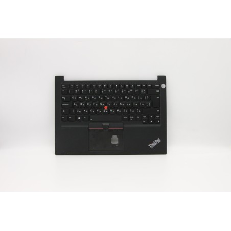 Lenovo 5M10V17063 Palmrest Top Case con tastiera, Bulgaro, nero, Retroilluminazione, UK