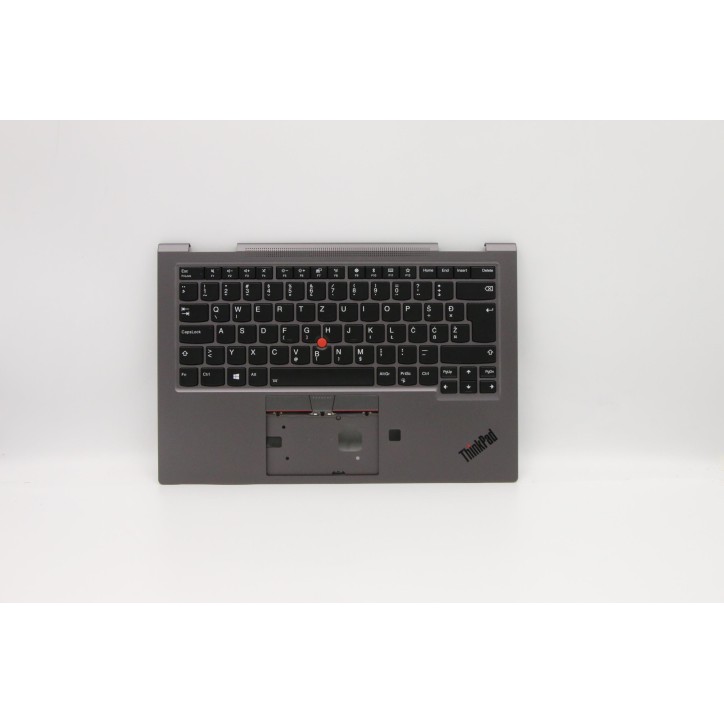 Lenovo 5M10V24864 C-Cover with keyboard, Slovenian, Iron Grey, WLAN, UK