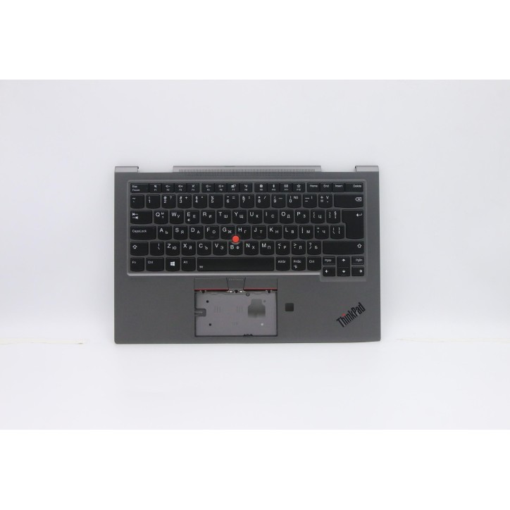 Lenovo 5M10V24913 Palmrest Top Case con tastiera, Bulgaro, grigio ferro, WWAN, UK