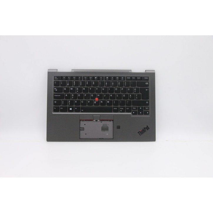 Lenovo 5M10V24918 Palmrest Top Case con tastiera, Estone, Grigio ferro, WWAN