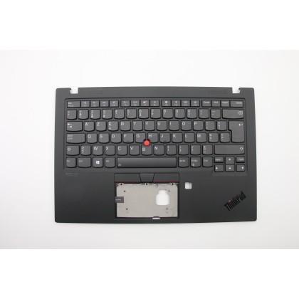 Lenovo 5M10V25494 Palmrest Top Case con tastiera, Belga, Nero intenso, WLAN, UK