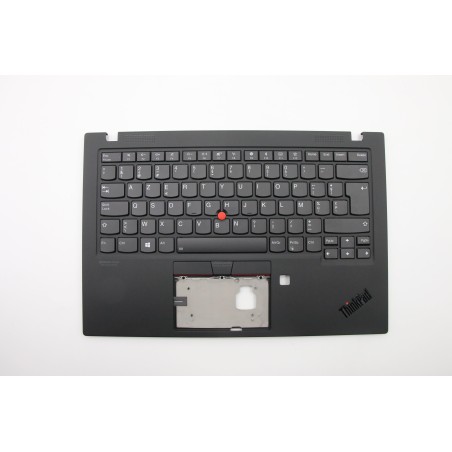 Lenovo 5M10V25494 Palmrest Top Case con tastiera, Belga, Nero intenso, WLAN, UK