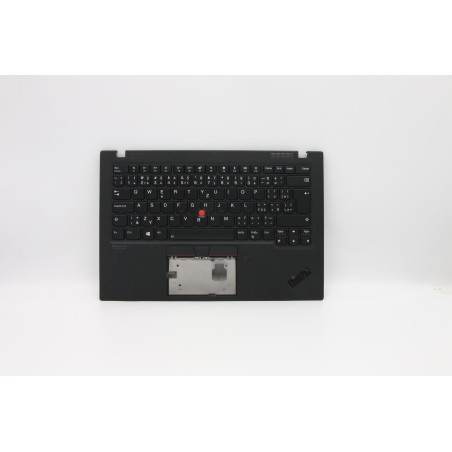 Lenovo 5M10V25534 Palmrest Top Case con tastiera, Ceco/Slovacco, WWAN, UK