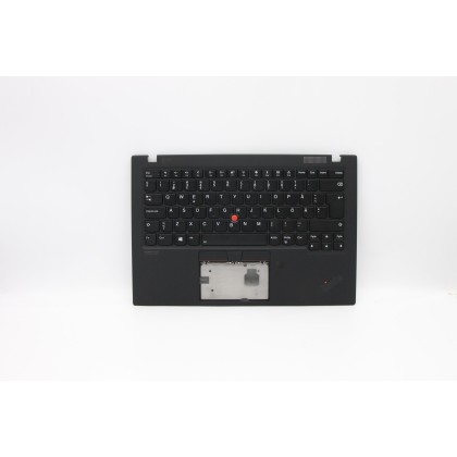 Lenovo 5M10V25593 Palmrest Top Case con tastiera, Svedese/finlandese, WLAN