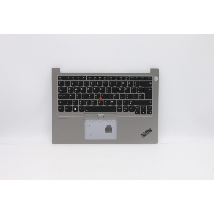 Lenovo 5M10W64420 Palmrest Top Case con tastiera, Ungherese, Argento, Retroilluminazione