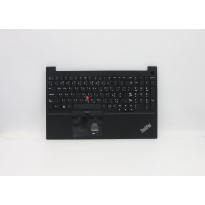 Lenovo 5M10W64515 Palmrest Top Case con tastiera, Arabo, nero, Senza retroilluminazione, Senza lettore di impronte digitali, US