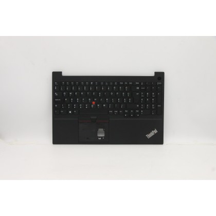 Lenovo 5M10W64522 Palmrest Top Case con tastiera, Ungherese, nero, Senza_retroilluminazione, Senza_lettore di impronte digitali