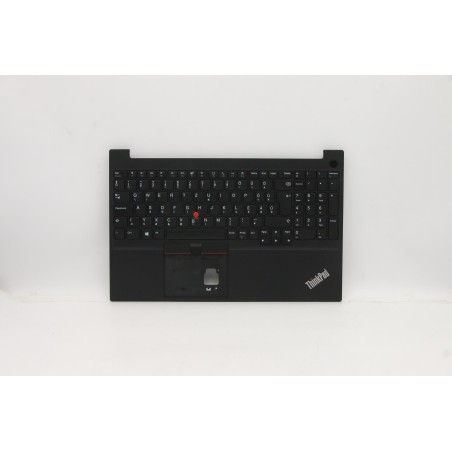 Lenovo 5M10W64522 Palmrest Top Case con tastiera, Ungherese, nero, Senza_retroilluminazione, Senza_lettore di impronte digitali