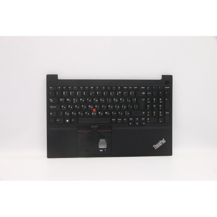 Lenovo 5M10W64537 Palmrest Top Case con tastiera, Bulgaro, nero, Senza retroilluminazione, Senza lettore di impronte digitali, U