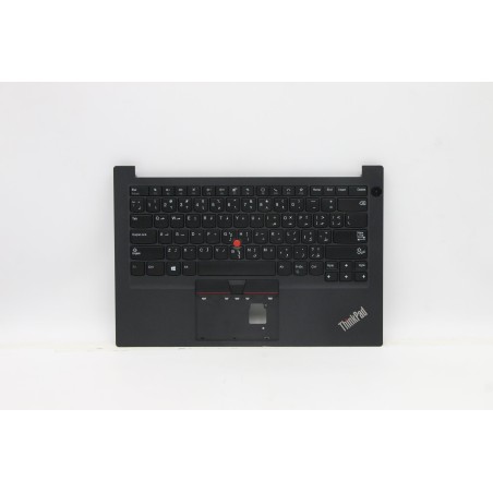Lenovo 5M10W64654 Palmrest Top Case con tastiera, Arabo, nero, US