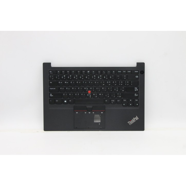 Lenovo 5M10W64654 Palmrest Top Case con tastiera, Arabo, nero, US