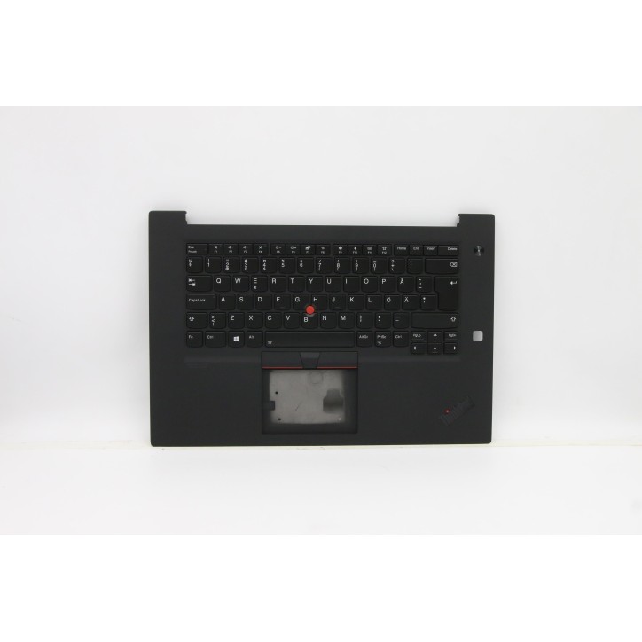 Lenovo 5M10W78897 Palmrest Top Case con tastiera, Svedese/finlandese