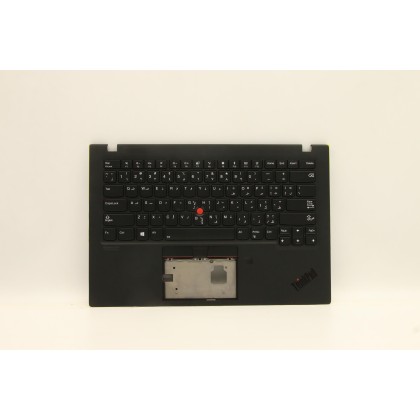 Lenovo 5M10W85911 Palmrest Top Case con tastiera, Arabo, Nero intenso, WWAN, US