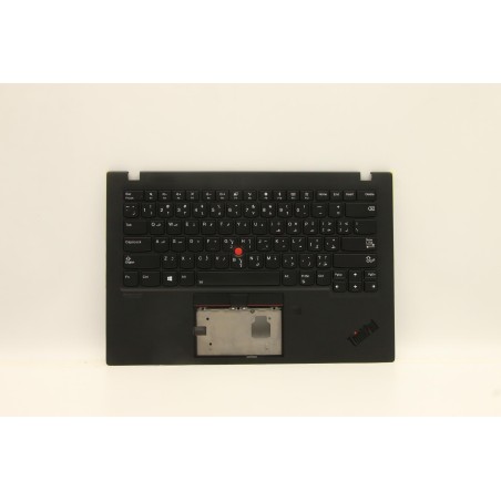 Lenovo 5M10W85911 Palmrest Top Case con tastiera, Arabo, Nero intenso, WWAN, US