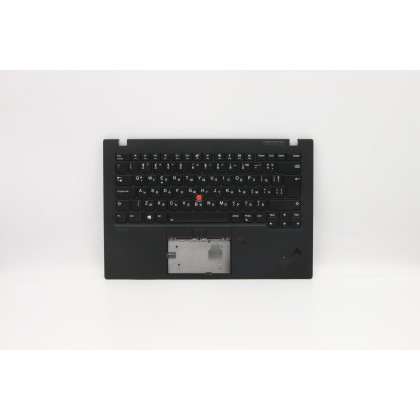 Lenovo 5M10W85914 Palmrest Top Case con tastiera, Bulgaro, Nero intenso, WWAN, UK