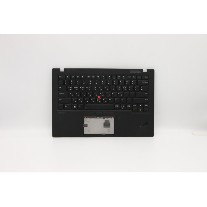 Lenovo 5M10W85931 Palmrest Top Case con tastiera, Coreano, Nero intenso, WWAN