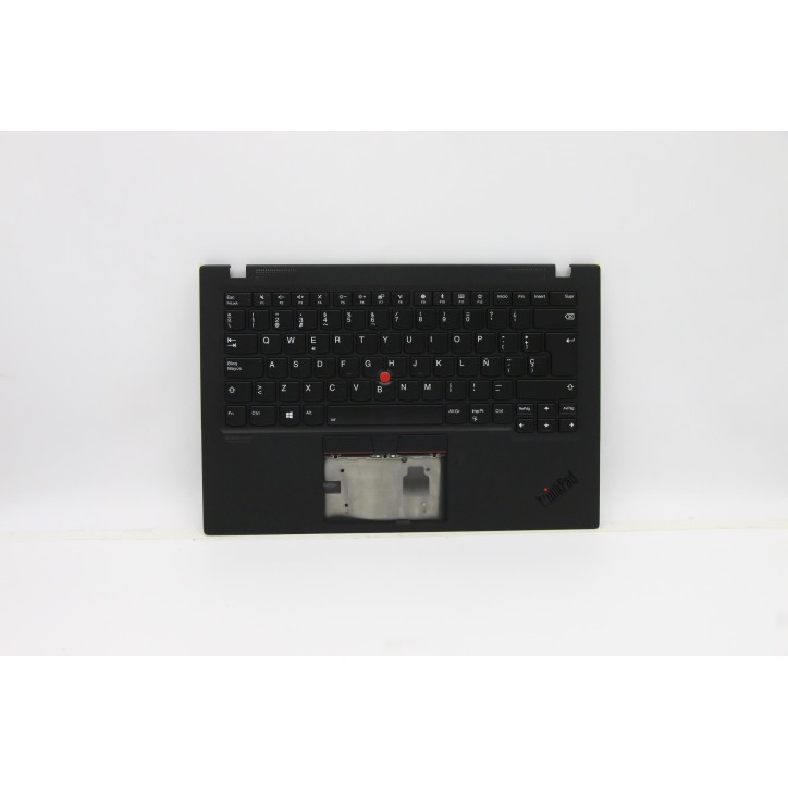Lenovo 5M10W85938 Palmrest Top Case con tastiera, Spagnolo, Nero intenso, WWAN