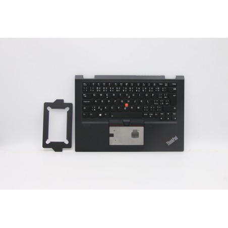 Lenovo 5M10Y85776 Palmrest Top Case con tastiera, Ceco/Slovacco, WWAN, UK