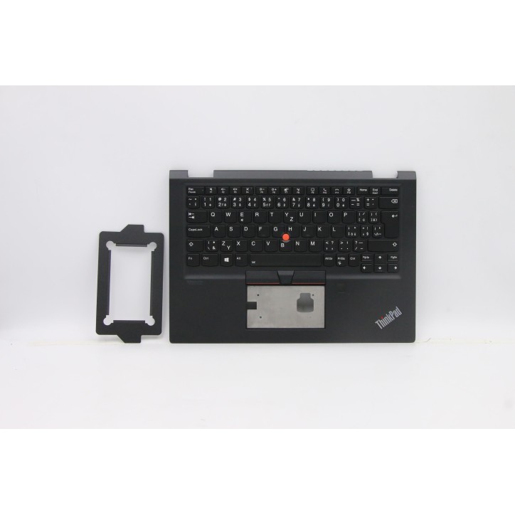 Lenovo 5M10Y85776 Palmrest Top Case con tastiera, Ceco/Slovacco, WWAN, UK