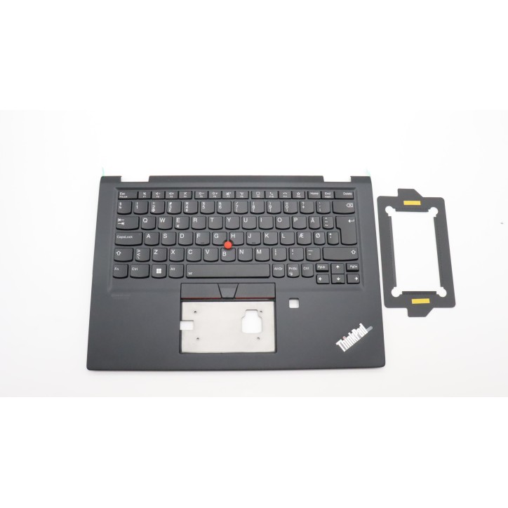Lenovo 5M10Y85778 Palmrest Top Case con tastiera, Danese, WWAN, UK