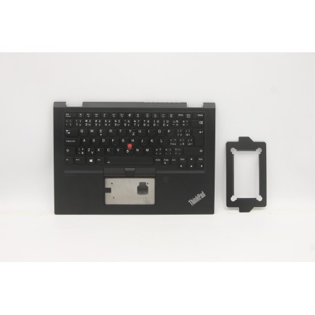 Lenovo 5M10Y85848 Palmrest Top Case con tastiera, Ceco/Slovacco, senza WWAN, UK