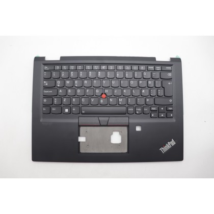 Lenovo 5M10Y85884 Palmrest Top Case con tastiera, Islandese, Senza WWAN
