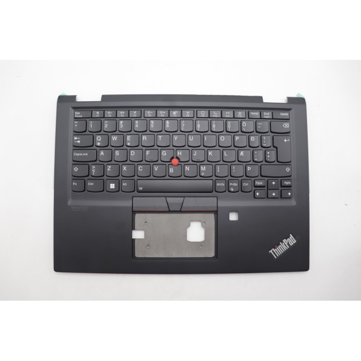 Lenovo 5M10Y85884 Palmrest Top Case con tastiera, Islandese, Senza WWAN
