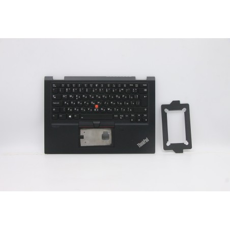 Lenovo 5M10Y85886 Palmrest Top Case con tastiera, Bulgaro, senza WWAN, UK