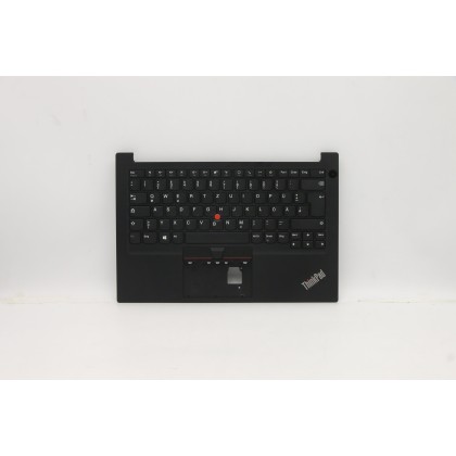 Lenovo 5M10Z27268 Palmrest Top Case con tastiera, Tedesco, Nero