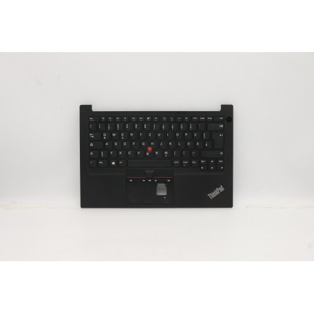 Lenovo 5M10Z27268 Palmrest Top Case con tastiera, Tedesco, Nero